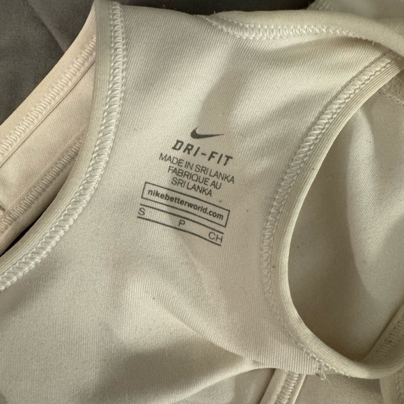 white nike dri fit sports bra - Picture 2 of 3